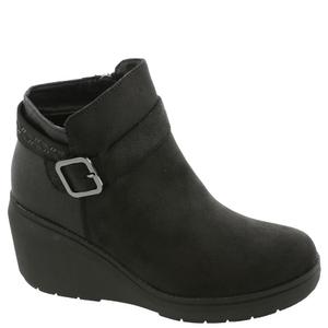 스케쳐스 여성용 114617 앵클 부츠, 블랙/블랙