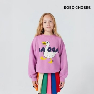 보보쇼즈 키즈 La Oca 맨투맨 스웨터 B225TC008_이미지