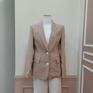 BCBG 샵린넨헤링본JK B4B3J104_이미지