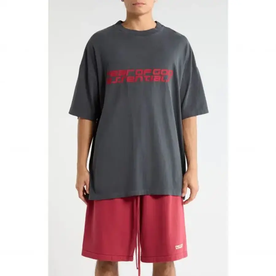 에센셜 Fear of God Essentials 피어 오브 갓 스 90년대 로고 그래픽 티셔츠 7568409_이미지