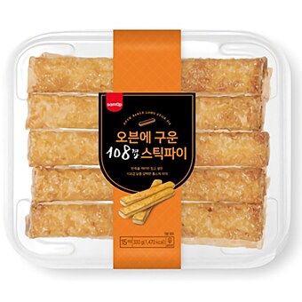 SPC삼립 오븐에 구운 108겹 스틱파이 15개입 330g