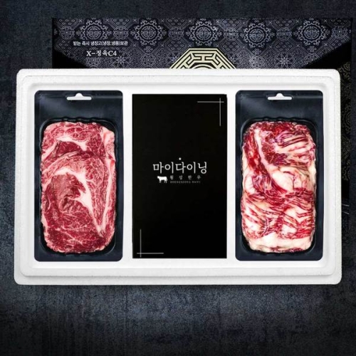 횡성한우협동조합 마이다이닝 1등급 횡성한우선물세트 사랑6호 800g (1개)_이미지