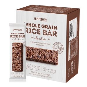 씨알푸드 곰곰 현미 바 초콜릿 300g (1개)