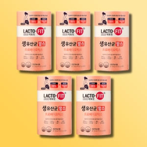 종근당건강 락토핏 생유산균 맘스 2g 60포 (5개)_이미지