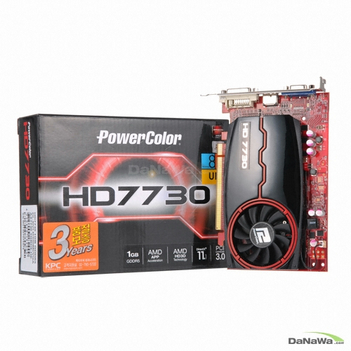 PowerColor 라데온 HD 7730 D5 1GB KPC_이미지