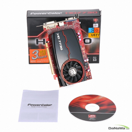 PowerColor 라데온 HD 7730 D5 1GB KPC_이미지