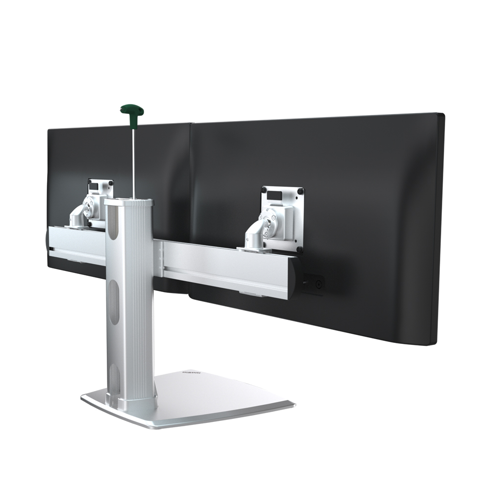 카멜인터내셔널 카멜마운트 고든 프로 스탠드형 좌우 듀얼 모니터암 UMSD_이미지