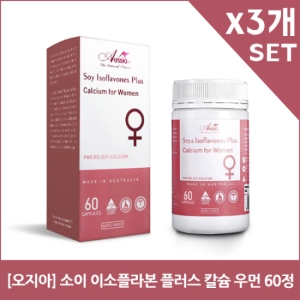  오지아 소이 이소플라본 플러스 칼슘 우먼 60정 [3개]