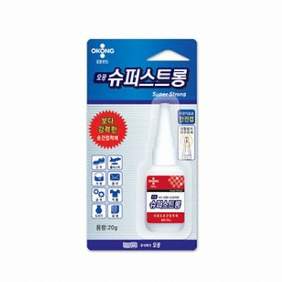 오공 강력 순간 접착제 슈퍼 스트롱 20g (1개)_이미지