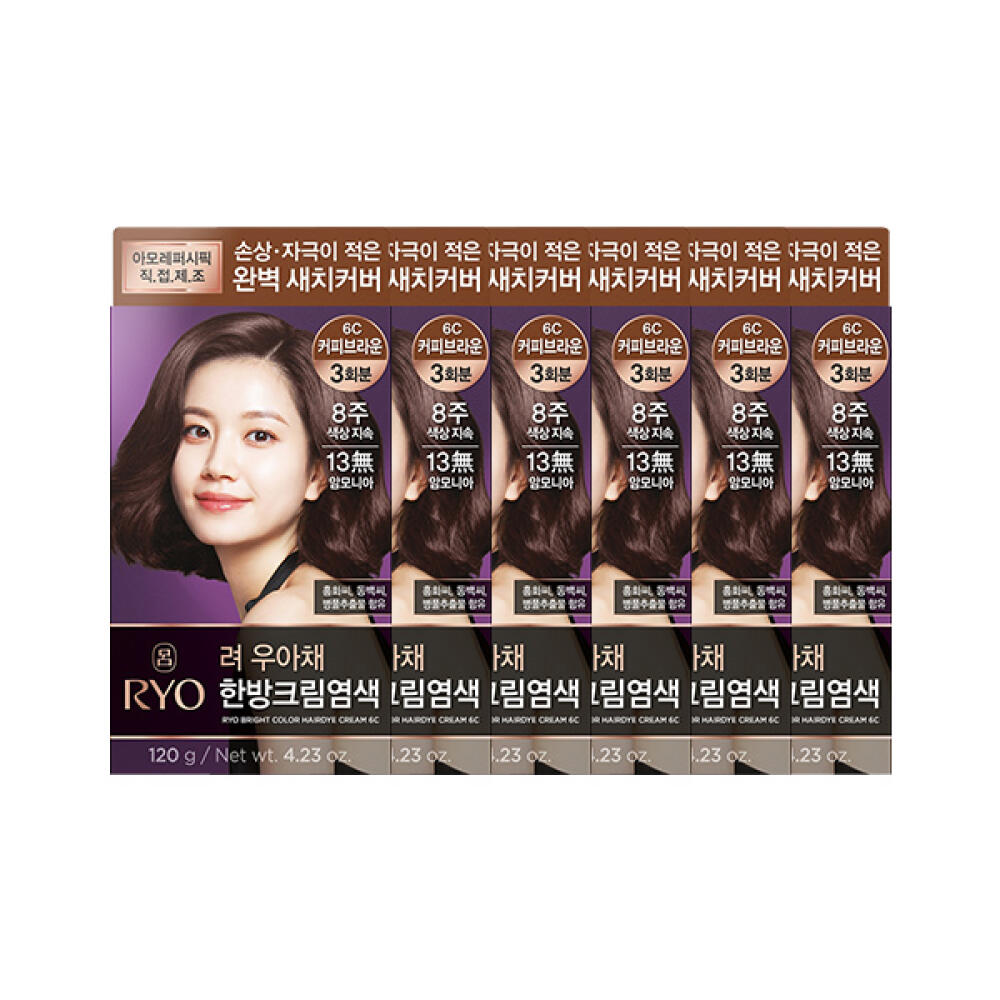 려 우아채 멋내기 새치염색 (6개)_이미지