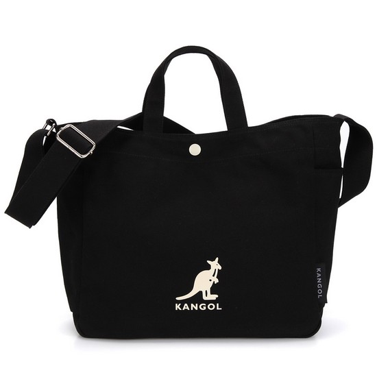 캉골 뉴 캔버스 토트백 하퍼 3945 (블랙)_이미지