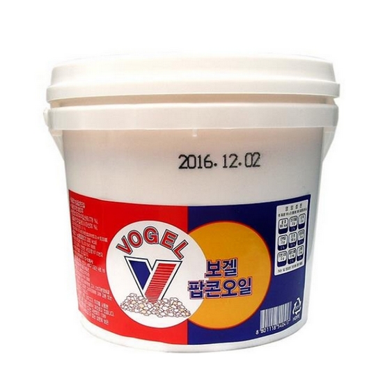 보겔 팝콘오일 3kg (2개)