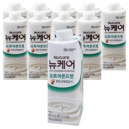대상웰라이프 뉴케어 오트아몬드맛 200ml (10개)_이미지