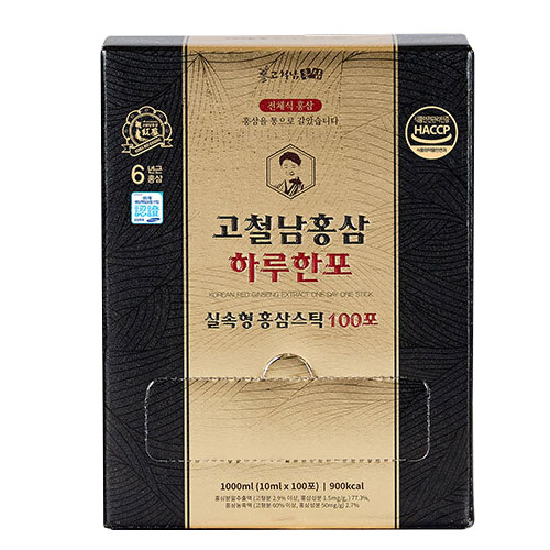 고철남홍삼 하루한포 10ml 100포 (2개)_이미지