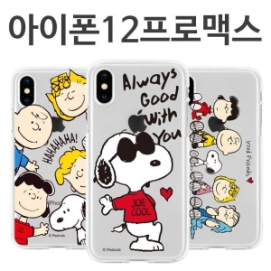 메이드웰케이스  아이폰12 프로 맥스 스누피 말랑 젤리케이스 상품이미지