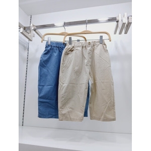 키즈 여름옷 헤디PT 남아 여아 깔끔한 배기핏 7부바지 B252MPT05