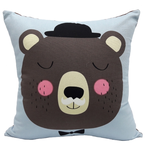 슬리핑베어 스카이 40x40   누네띠네이불  2019년 신상 디자인 쿠션 방석 순면 커버 모음