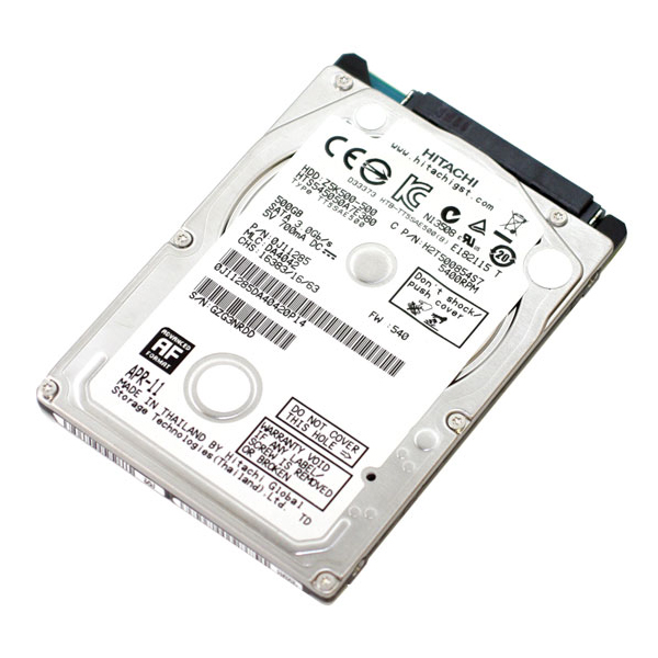 HGST 250GB Travelstar Z5K500 HTS545025A7E380 (SATA2/5400/8M/노트북용)_이미지
