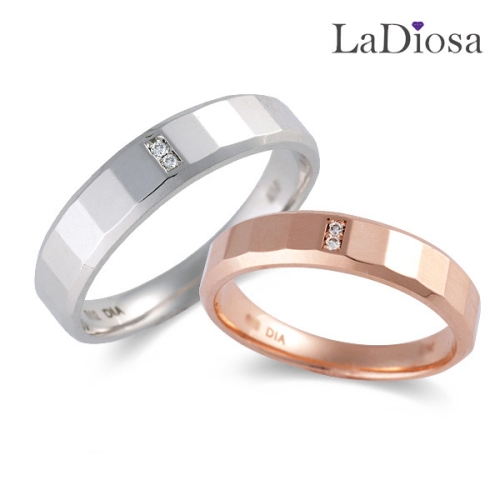 라디오사 LaDiosa  14K 다이아 커플링 G14D-5974RO G14D-5974RO