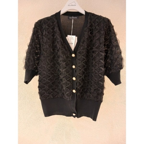 메종블랑쉬 사각레이스가디건 M262JKT401