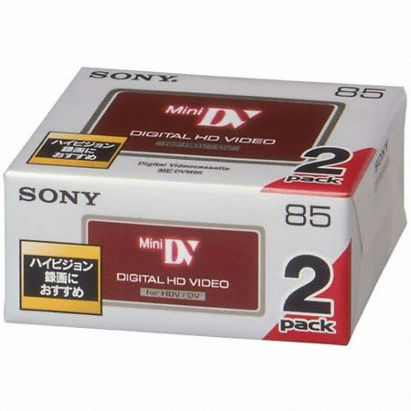 SONY DVM85HD 6mm 2EA 1Pack DV테이프_이미지