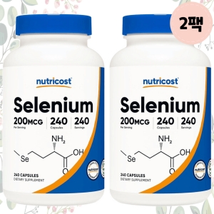뉴트리코스트 셀레늄 200mg 240캡슐 (2개)_이미지