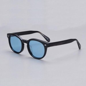 올리버피플스 선글라스 여성용 라운드 편광 쉐이드 럭셔리 디자이너 Sheldrake OV5036_이미지