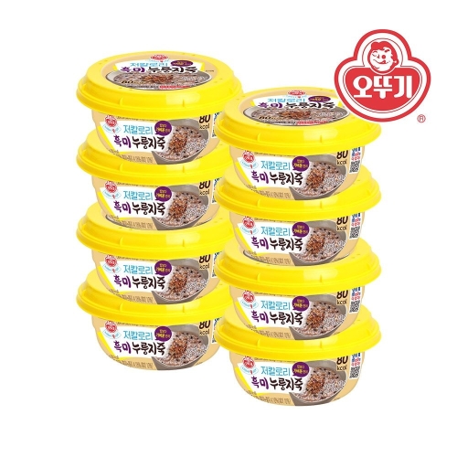 오뚜기 저칼로리 흑미누룽지죽 215g (8개)_이미지