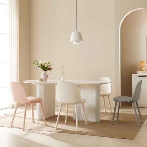 트리빔하우스 노르딕 포세린 통세라믹 식탁 1800 (의자별도)