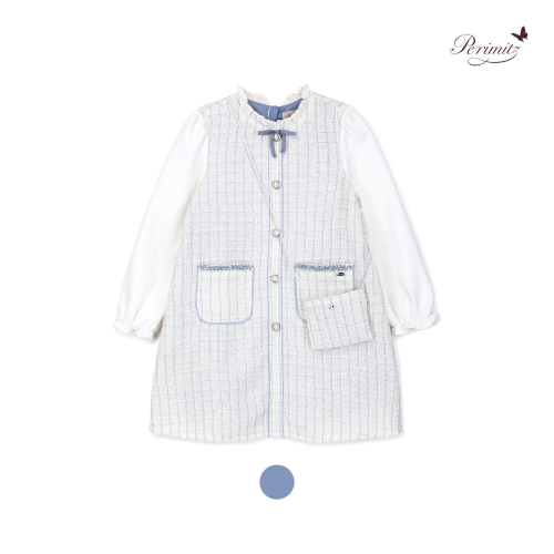 여아 체크 트위드원피스 하객룩 단정한 원피스 P2611O650_1_CJ