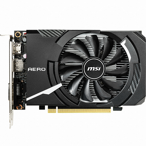 MSI 지포스 GTX 1650 에어로 ITX OC D5 4GB_이미지