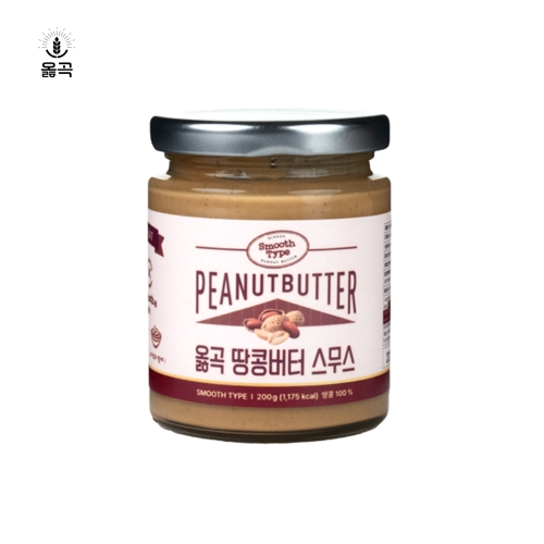 잼홀릭 옳곡 땅콩버터 스무스 200g (1개)_이미지