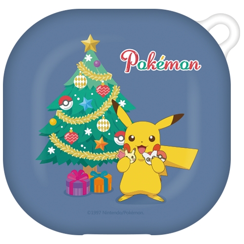 갤럭시 버즈 프로/라이브 피카츄 크리스마스 하드 케이스