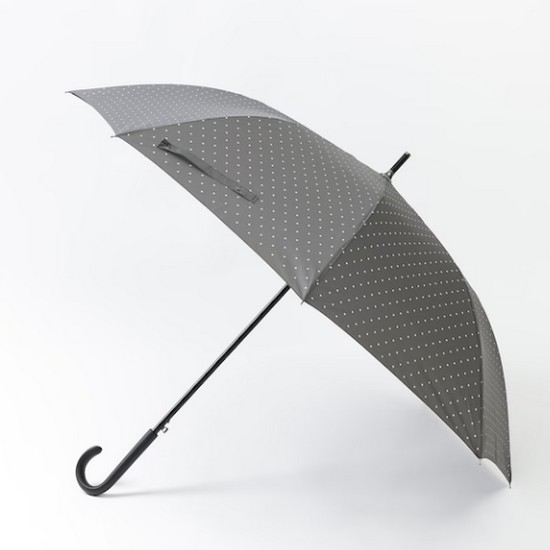 자주(JAJU) 튼튼하고 넉넉한 장우산 70cm (차콜도트)_이미지