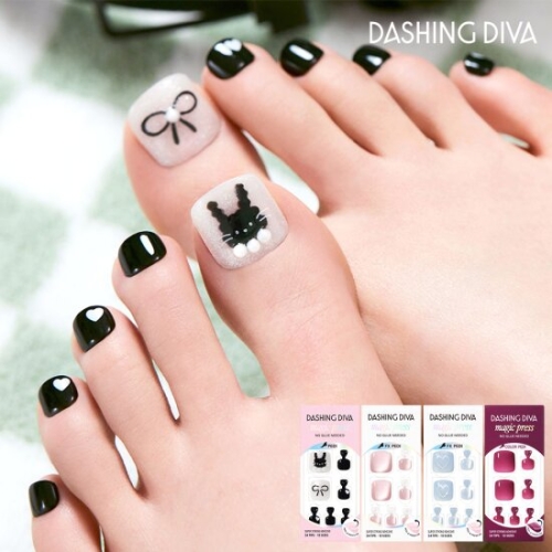 데싱디바 매직프레스 페디 (4개)_이미지