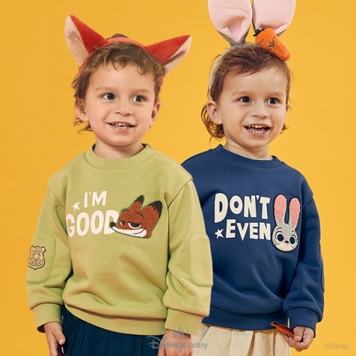 디즈니 주토피아폴리스맨투맨79S721001