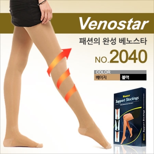 베노스타 200 데니어 팬티형 압박스타킹_2040_이미지