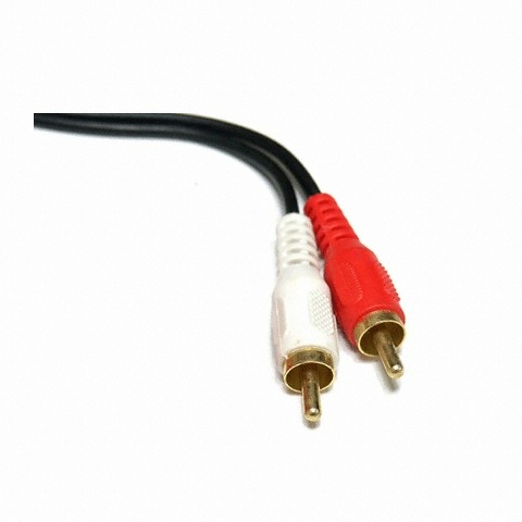 RCA 2선 연장 케이블 RCA(M/F) (D318, 10m)_이미지
