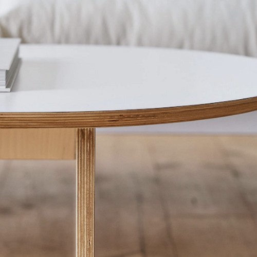 세레스홈 밀크 타원형 거실테이블 (120x60cm)_이미지