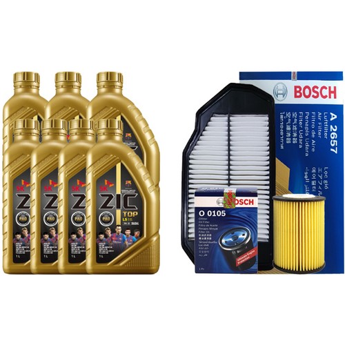 SK엔무브 지크 탑 5W30 7L + 보쉬필터 제네시스DH G80 가솔린이미지입니다. 누르면 해당 게시물로 새창이동합니다.
