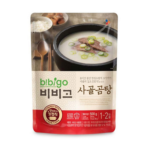 CJ제일제당 비비고 사골곰탕 500g (16개)_이미지