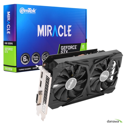 이엠텍 지포스 GTX 1660 SUPER MIRACLE D6 6GB_이미지