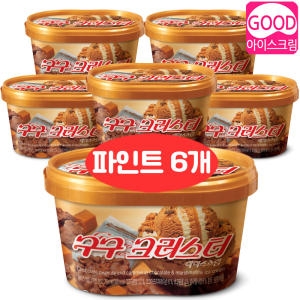 롯데제과 구구크러스터 660ml (6개)