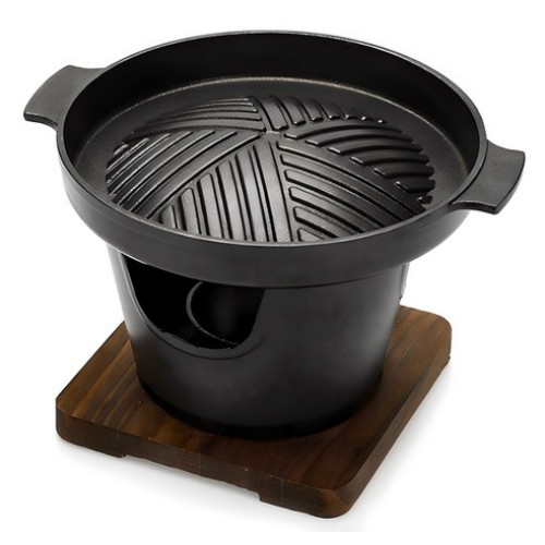 뉴비아 원형 미니화로 싱글