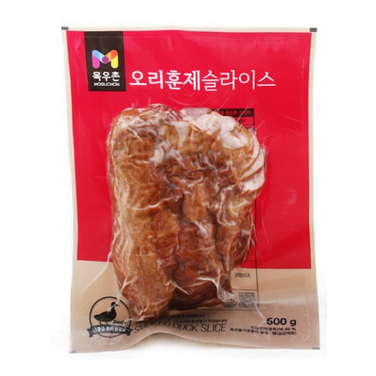 목우촌 오리훈제 슬라이스 600g이미지입니다. 누르면 해당 게시물로 새창이동합니다.