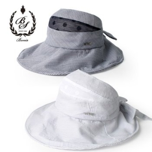 보니스골프 SSW7669 메쉬 도트 여성 와이어 챙모자