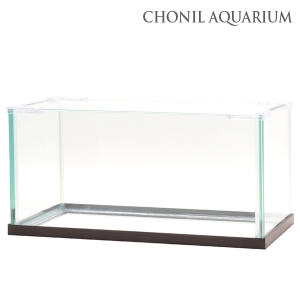 천일수조 천일 누드어항  45cm  유리뚜껑포함 /천일어항일본으로 수출하는 기업 천일에서 만든 어항입니다._이미지