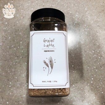 지내들 <b>새싹</b><b>보리</b>곡물라떼 파우더 200g