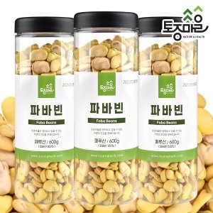 토종마을 페루산 파바빈 600g 3통 껍질깐 파바빈_이미지
