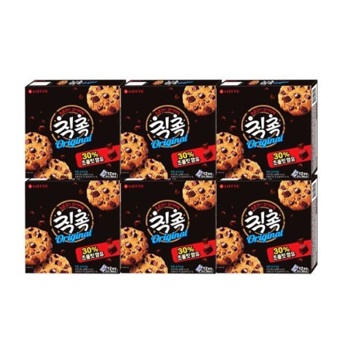 롯데제과 칙촉 오리지널 180g (6개)